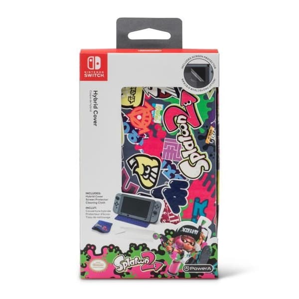 POWER A Hybrid Cover Splatoon Nintendo Switch