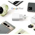Miniatyrbild 3 av 4: Google Original USB-C nätladdare 18W + USB-C Laddningskabel Vit