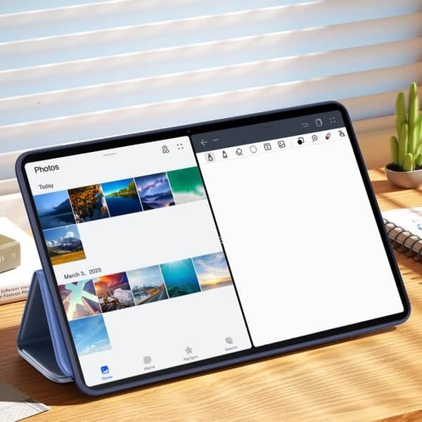 Cover Xiaomi Pad 6 , 6 Pro Support Blå Fodral