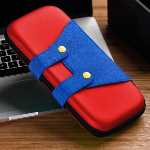 Skydd för Switch Lite, designad Anti-Shock Portable Case-fodral; för Mario-Luigi, Bärväska för Switch Lit