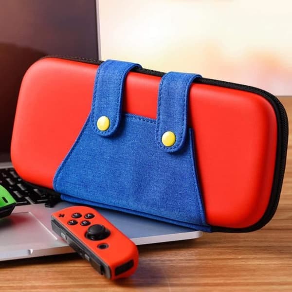 Skydd för Switch Lite, designad Anti-Shock Portable Case-fodral; för Mario-Luigi, Bärväska för Switch Lit