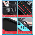 Miniatyrbild 3 av 4: PIMPIMSKY Nintendo Switch Fodral - Bärväska - Subsonic styvt och anti-shock förvaringsfodral för Switch