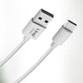 Miniatyrbild 2 av 4: Kabel USB till USB typ C Charge and Synchro Snabbladdning 5A 3m LinQ Vit