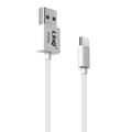 Miniatyrbild 1 av 4: Kabel USB till USB typ C Charge and Synchro Snabbladdning 5A 3m LinQ Vit
