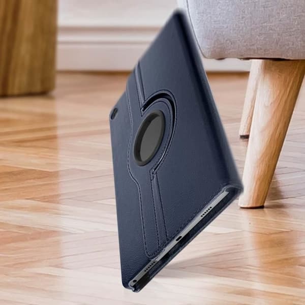 Fodral till Lenovo Tab M10 Plus Gen 3 Roterande Stativ Landskap Porträtt Midnight Blue