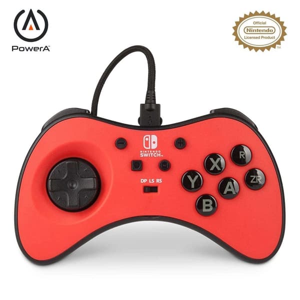 PowerA Fusion Wired Fightpad for Nintendo Switch Sega Saturn