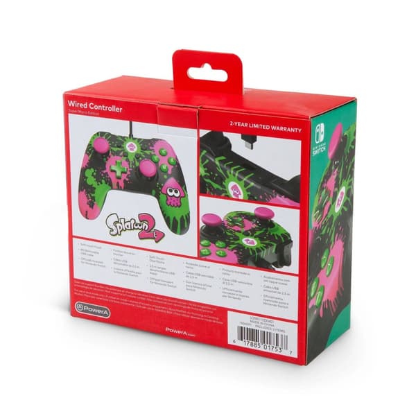 PowerA Splatoon 2 Enhanced Wired Controller for the Nintendo Switch