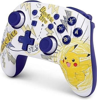 PowerA Pikachu Nano Wireless Controller for Nintendo Switch