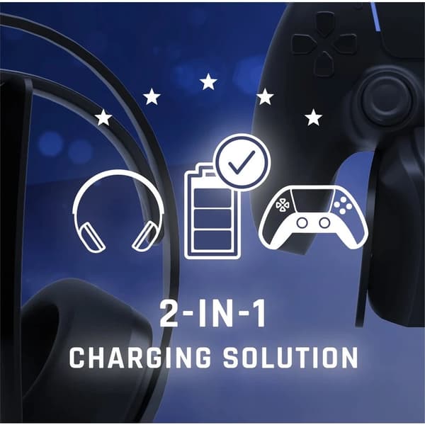 Snakebyte PS5 Dual:Charge 5 & Headset Stand™ black