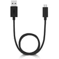 Miniatyrbild 2 av 4: Autoladdarpaket + 1 mikro-USB-kabel för Huawei Enjoy 20e Helio P35 Ultrakraftig 2X-laddare (5V - 2.1A) + 1 1M kabel - SVART