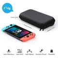 Miniatyrbillede 3 af 7: Hard Storage Case Nintendo Switch Kompatibel Sort