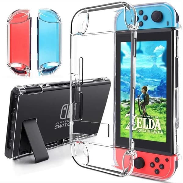 Fodral för Nintendo Switch, mjuk gel Kristallklart skyddande skydd mot repor Premium anti- repor för