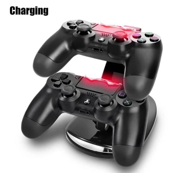 Laddningsstation kompatibel med PS4 Controller DualShock-laddare