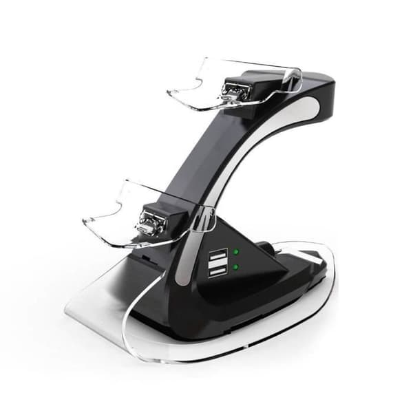 Laddningsstation kompatibel med PS4 Controller DualShock-laddare
