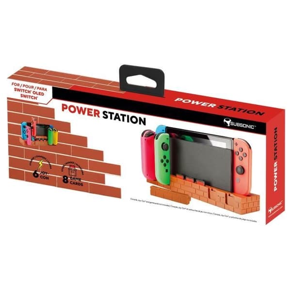 Laddstation Switch och Switch OLED - SUBSONIC - Kraftstation