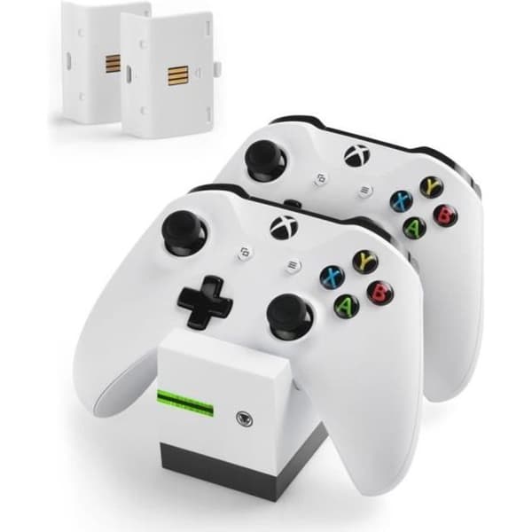 Twin Charge XTM snakebyte dubbelladdare för Xbox One-kontroller