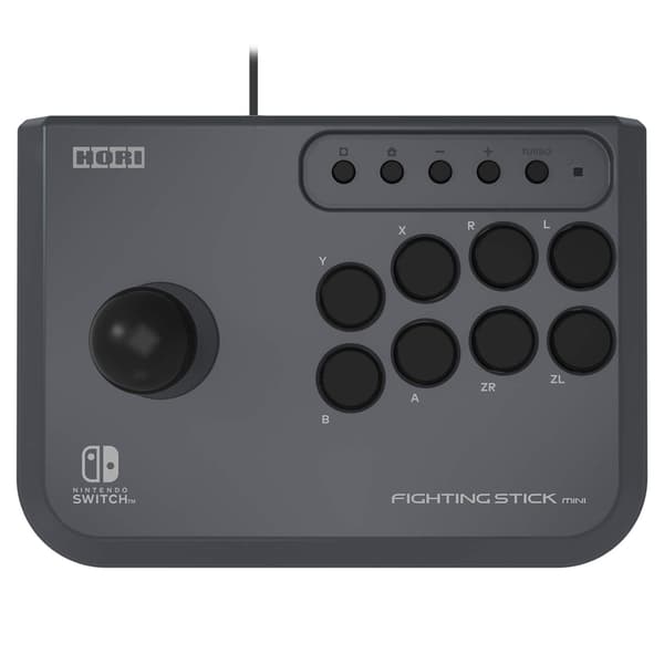 HORI Fighting Stick Mini - Arcade-tikku - 8 painiketta - langallinen - PC:lle / Nintendo Switchille