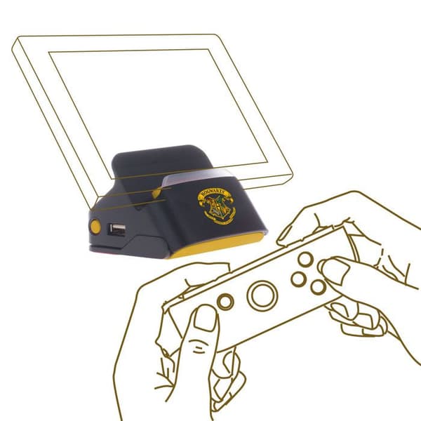 Docka och stativ 2 i 1 stöd för laddning + tv-anslutning - Harry Potter-tillbehör-SWITCH