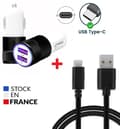 Miniatyrbild 4 av 4: Autoladdarpaket + USB typ C-kabel för Xiaomi 14T Ultrakraftig och snabb laddare + 1 1M-SVART kabel