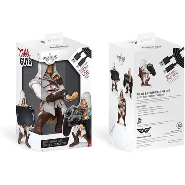 Assassin's Creed Figurine - Support & Charger for Controller and Smartphone - Utsökt spel