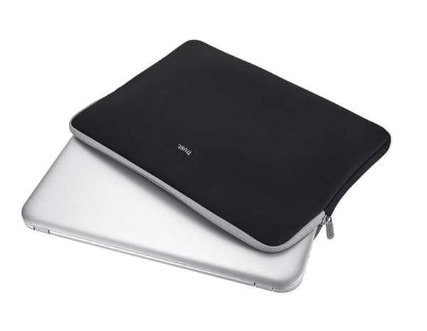 Laptopfodral - Trust - 21248 - 15,6 tum - Svart - Blandat skydd