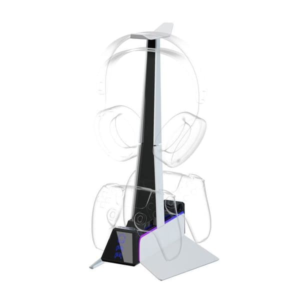 Laddningsstation - Oniverse - PS5 - Snabbladdning - 3 enheter samtidigt - USB-C