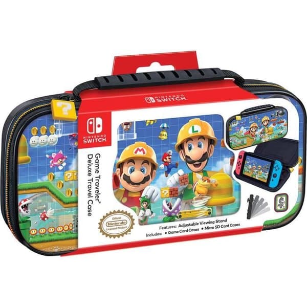 Transportfodral - Nintendo - Mario Maker - Svart - Skydd - Unisex