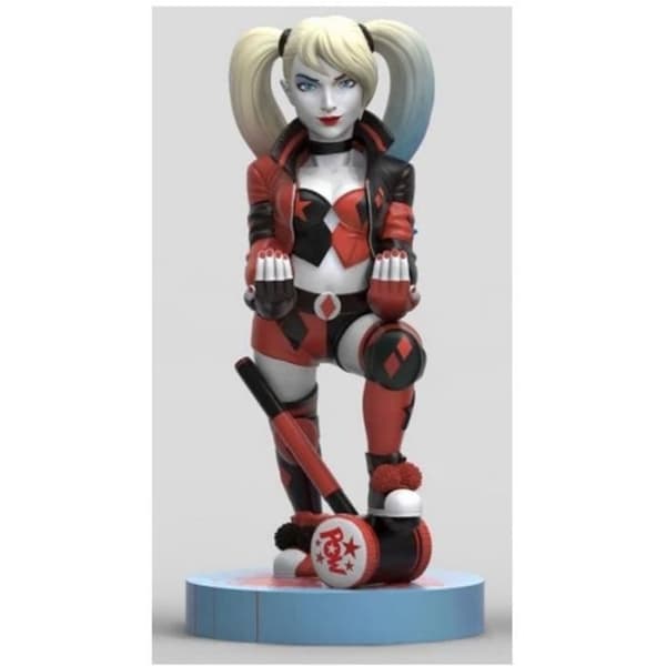 Support &amp; laddarfigur för handkontroll och smartphone - UTSÖKT SPEL - HARLEY QUINN Multifärg