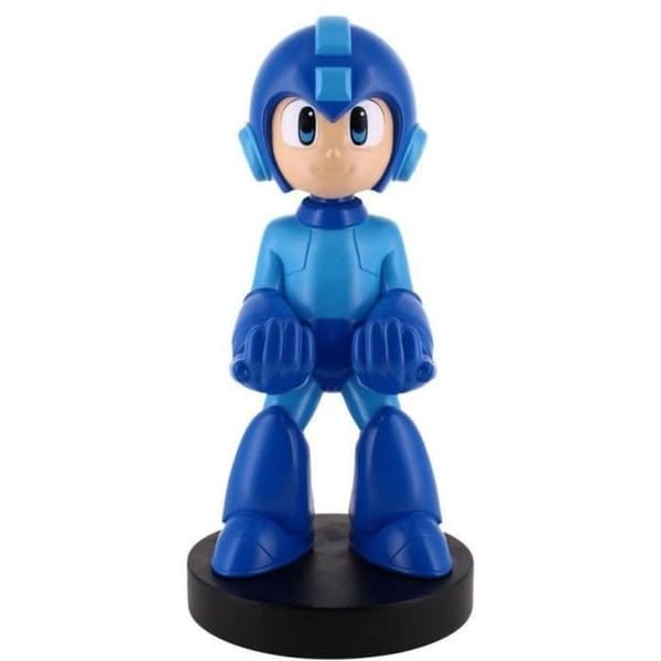 Support- och laddningsfigur för kontroller och smartphone - EXQUISITE GAMING - MEGA-MAN Blå