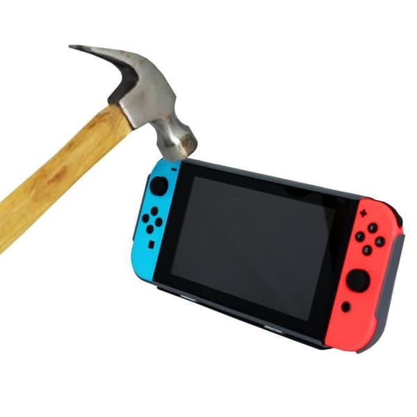 Gioteck - Switch Cover och Switch 9H härdat glas - Switch Protection för Nintendo Switch - Reptålig