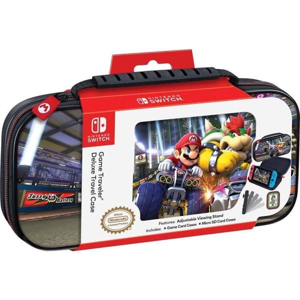 Transportväska - Nintendo™ - Mario Kart - Skydd - Svart - Unisex