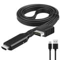 Miniatyrbillede 1 af 6: Adapterkabel Sony PS1 / PS2 til HDMI 1m