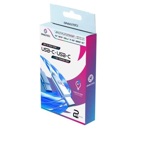 Ledkabel Typ C -c 2 Meter - Oniverse-Accessoire-PS5