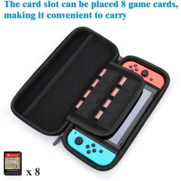 Hard Storage Case Nintendo Switch/Switch OLED-kompatibel Sort