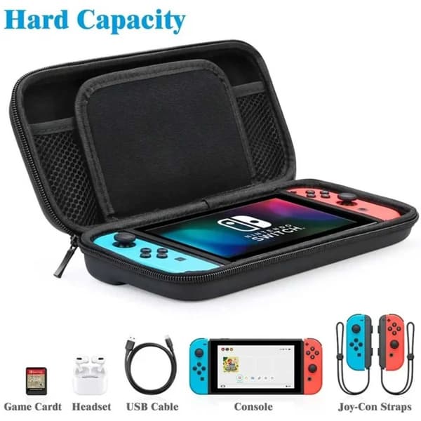 Hard Storage Case Nintendo Switch/Switch OLED-kompatibel Sort