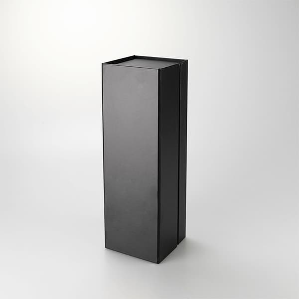 INF Elegant Sort Vinkasse - Sideåbning, Foldbar Design