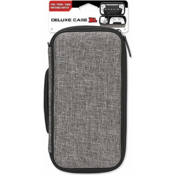Subsonic - Styv och stötsäker XL-väska - Förvaringsfodral med dragkedja - Skal för Nintendo Switch-konsol och tillbehör