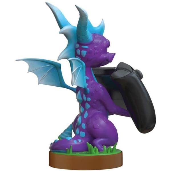 Spyro The Dragon Ice Figure - Hållare &amp; Laddare för Controller och Smartphone - Utsökt spel