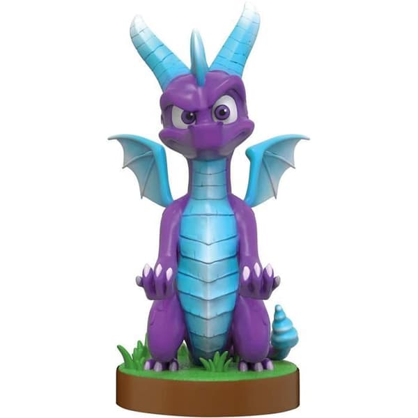 Spyro The Dragon Ice Figure - Hållare & Laddare för Controller och Smartphone - Utsökt spel