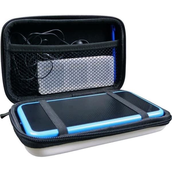 Subsonic - Etui - Hård väska för Nintendo New 3DS XL och New 2DS XL-konsole och tillbehör - Röd och vit väska