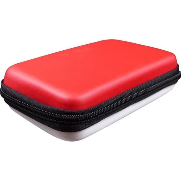 Subsonic - Etui - Hård väska för Nintendo New 3DS XL och New 2DS XL-konsole och tillbehör - Röd och vit väska