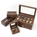 Miniatyrbillede 3 af 5: INF Vintage urboks i træ til 6 ure