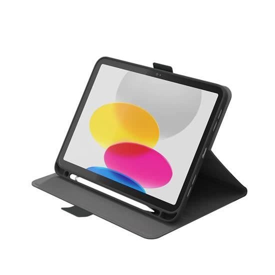 Cygnett TekView Flip-fodral kompatibel iPad 10.9 (2022 - 10:e generationen) Svart/grå