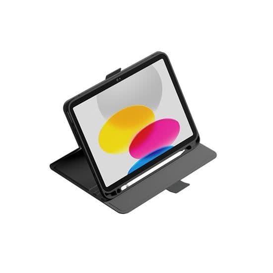 Cygnett TekView Flip-fodral kompatibel iPad 10.9 (2022 - 10:e generationen) Svart/grå