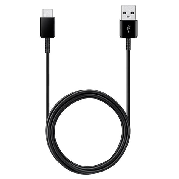 Branschförpackad USB-C till USB-kabelmätare 18 Watt Svart Samsung