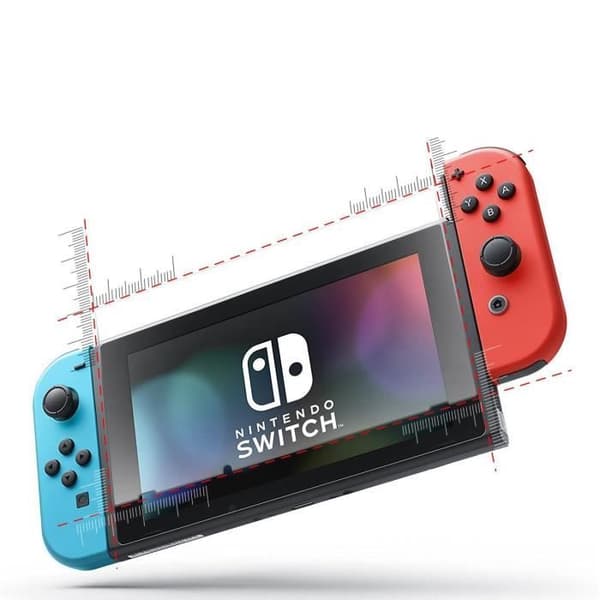 Härdat Glas för Nintendo Switch [Pack med 2] Skydd Film Resistenta Skärmskydd Anti-Rip Phonillico®