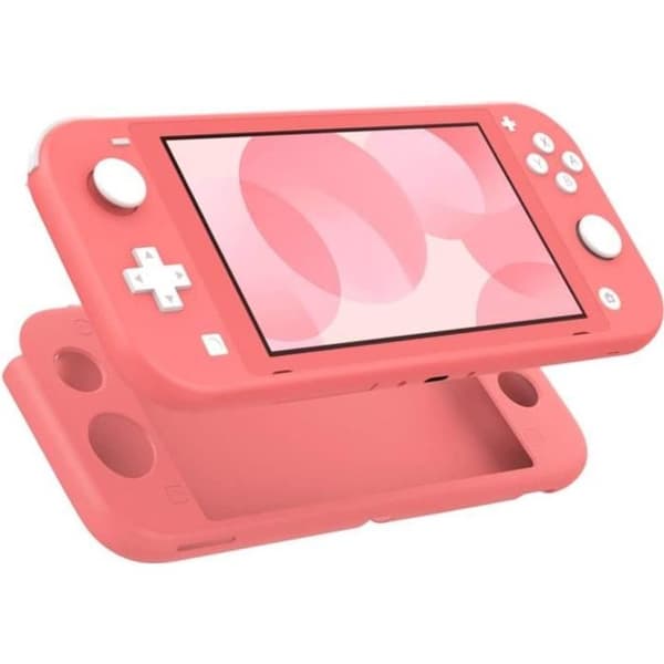 Rosa Silikonfodral Kompatibel med Nintendo Switch Lite - Phonillico®
