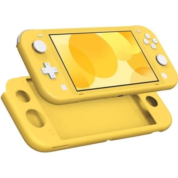 Gul Silikonskal Kompatibel med Nintendo Switch Lite - Fodral Skalskydd Anti Repor Anti Stötar Anti Glid Phonillico®