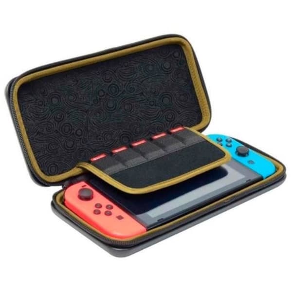 Hori Black Aluminium Nintendo Switch Skyddsfodral - Zelda Design