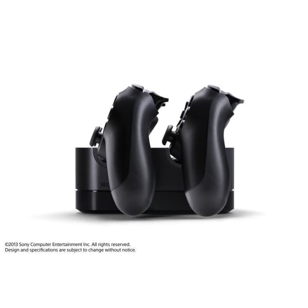 Svart laddningsstation för PS4 DualShock 4-kontroller - PlayStation Official- USED